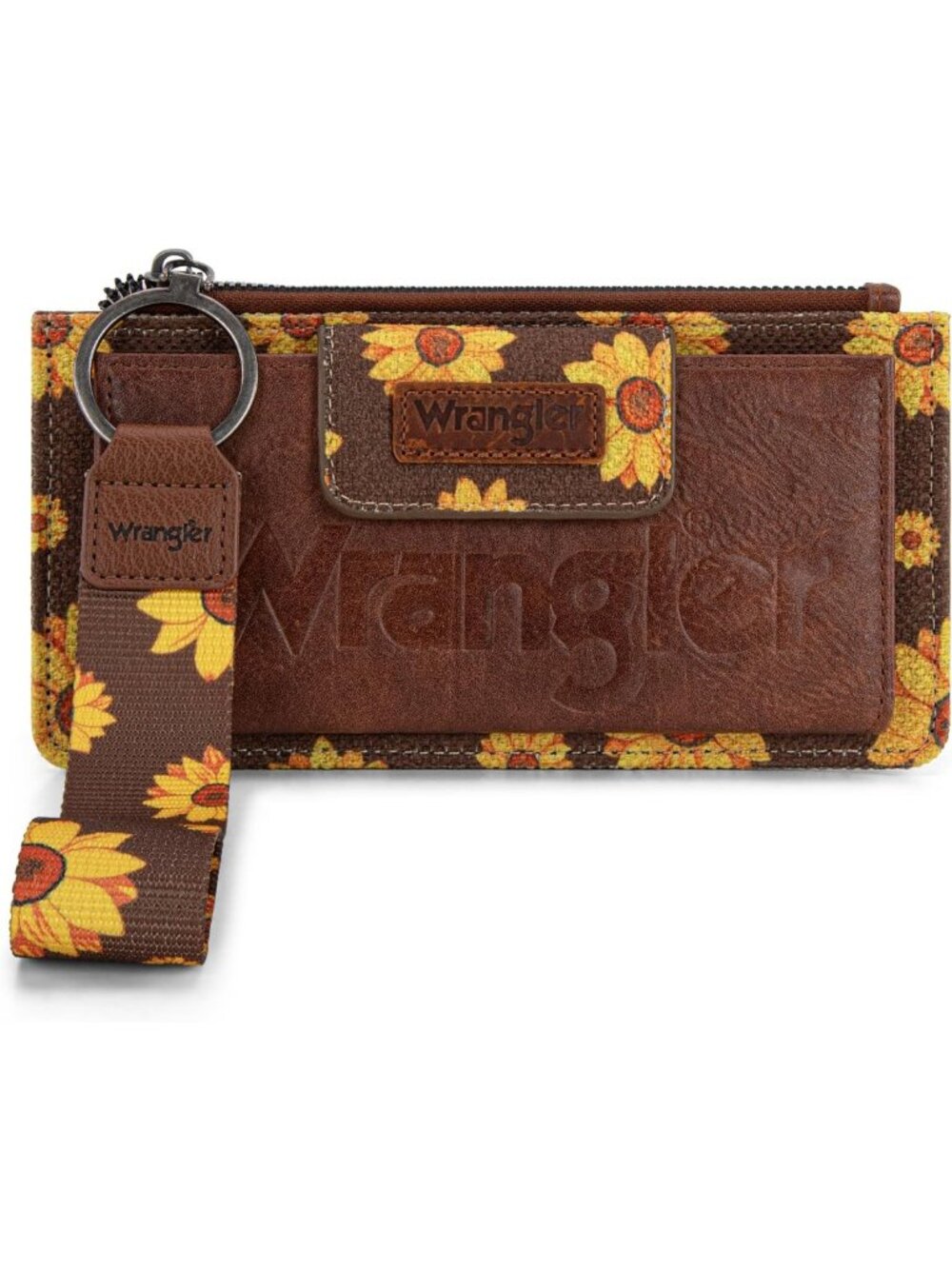 Stylish RFID Women's Western Clutch Wristlet Wallet - Perfect for Everyday Use